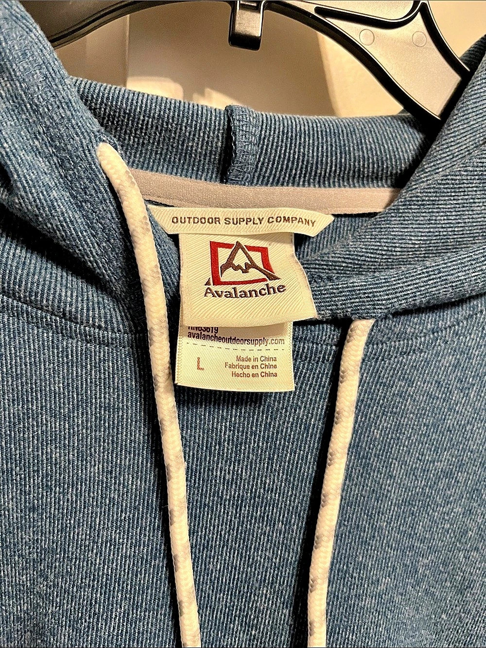 Avalanche Blue Outdoor hoodie